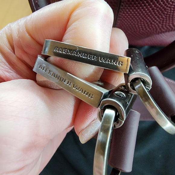 *Authentic* Alexander Wang Emile bag, oxblood red - Picture 3 of 9